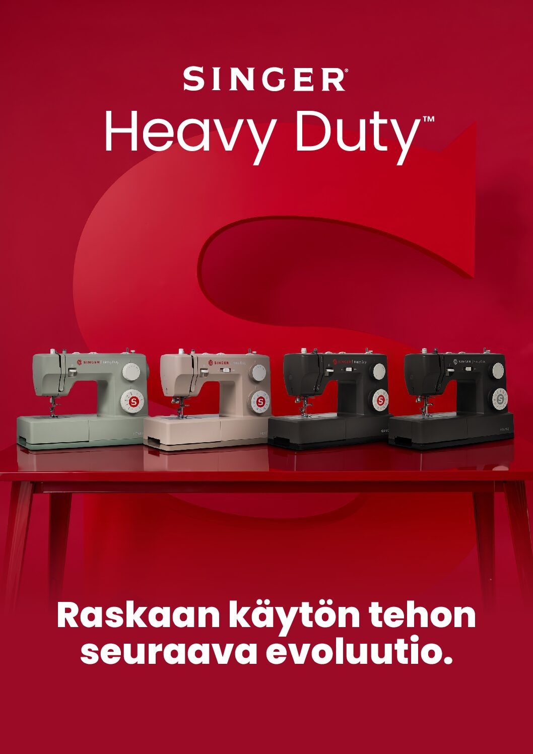 *UUSI Singer Heavy Duty 4532 - mekaaninen ompelukone - Image 6